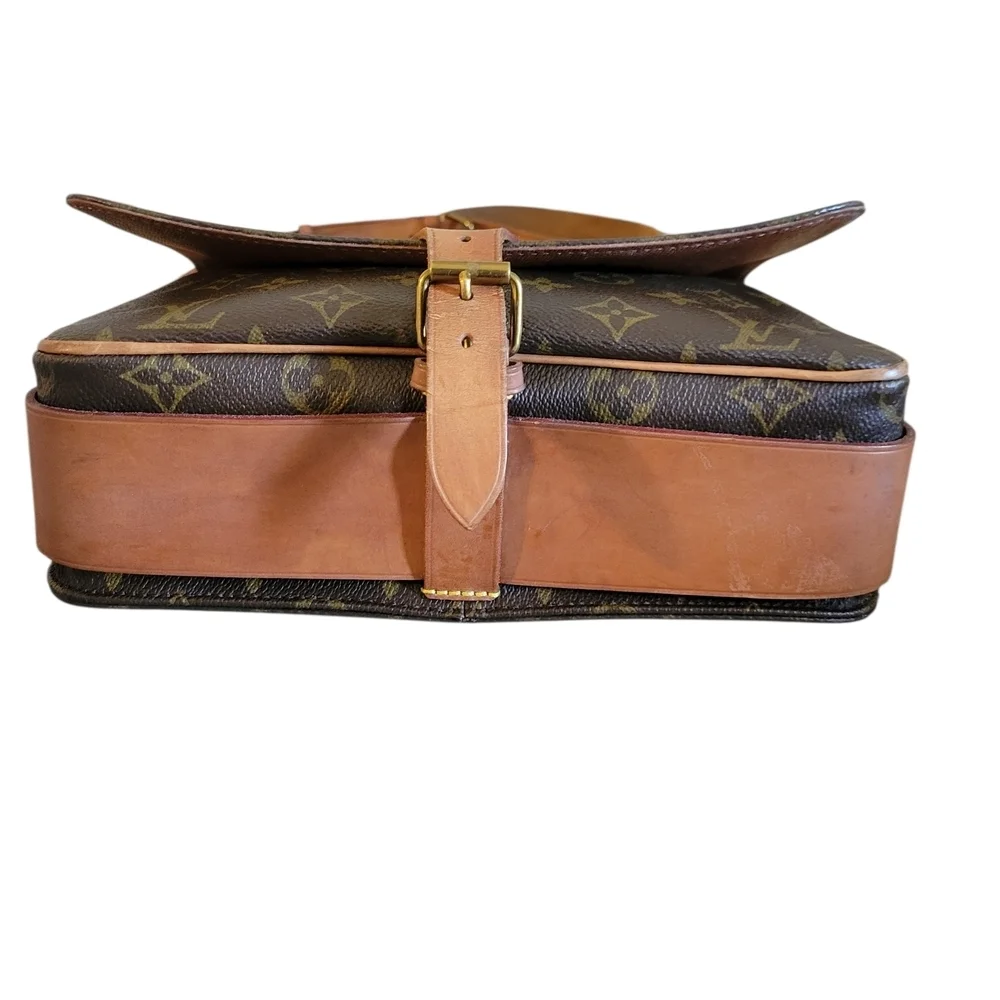 Louis Vuitton Monogram Cartouchiere GM Crossbody Bag